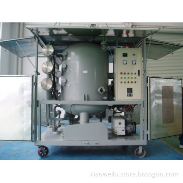 ZJA double vacuum oil purifier for low kinematic insulating oil
